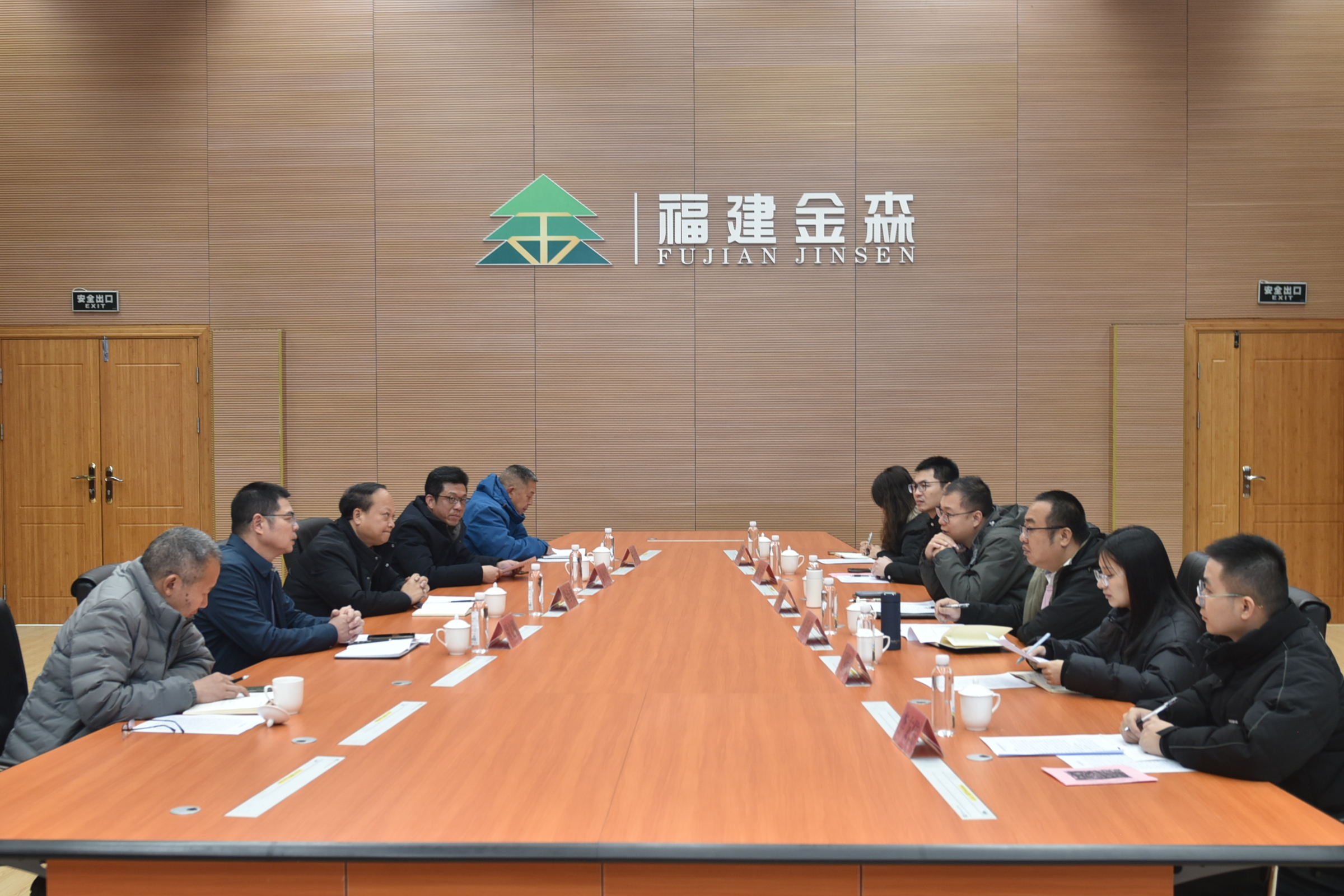 封开县至福建金森调研